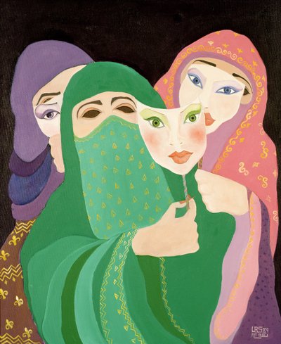 Masks by Laila Shawa